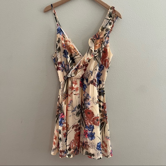 ASTR Floral Sundress, Size L, Like New - Picture 1 of 8